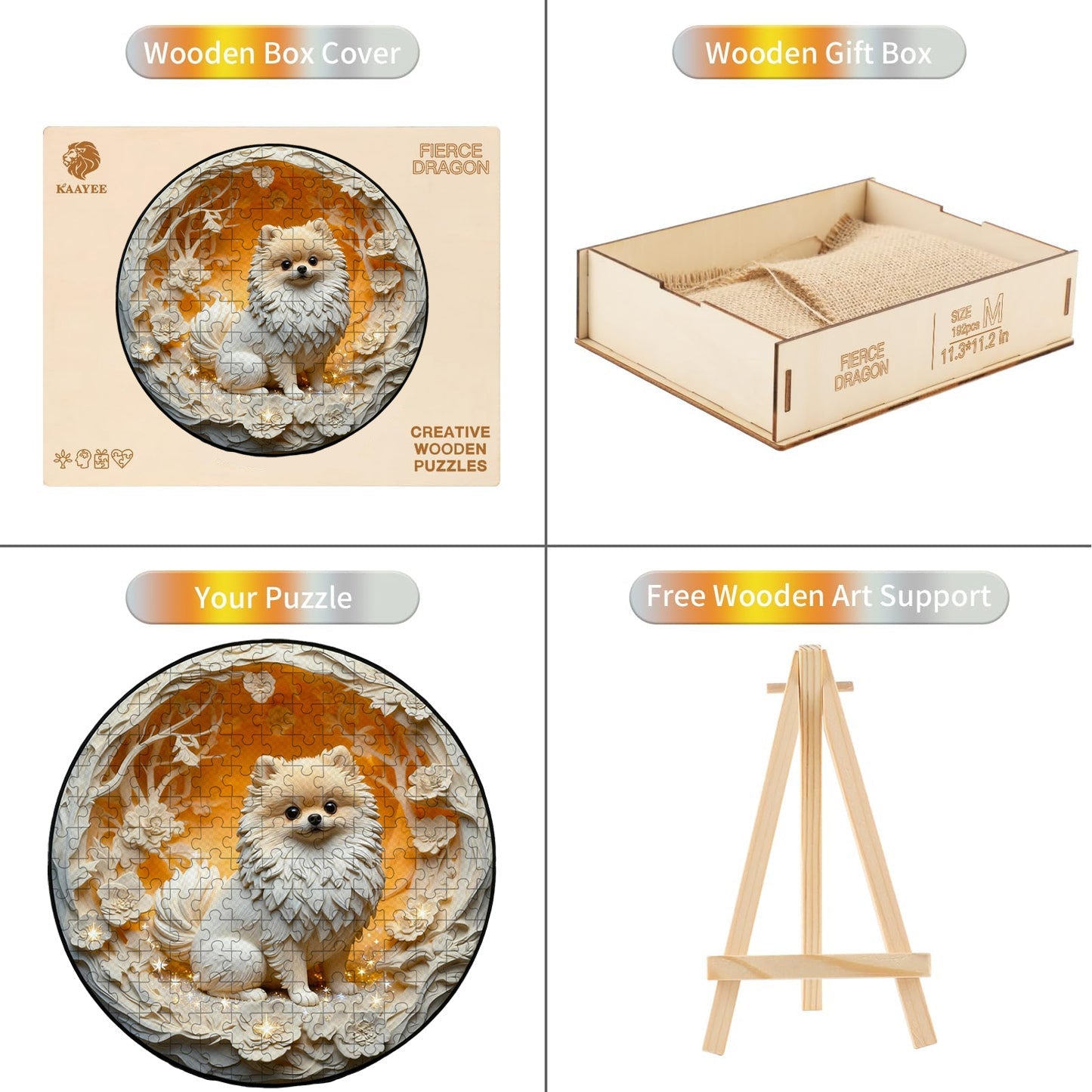 Lifynest Wooden Jigsaw Puzzle