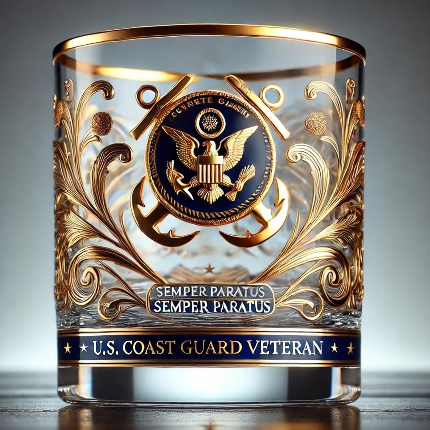 Fanyil Veteran Tribute Glass